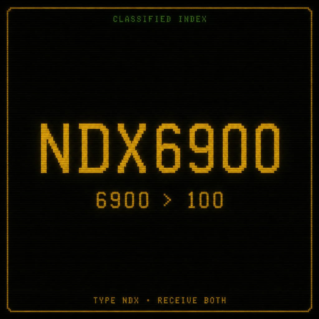 NDX6900 — 6900 > 100